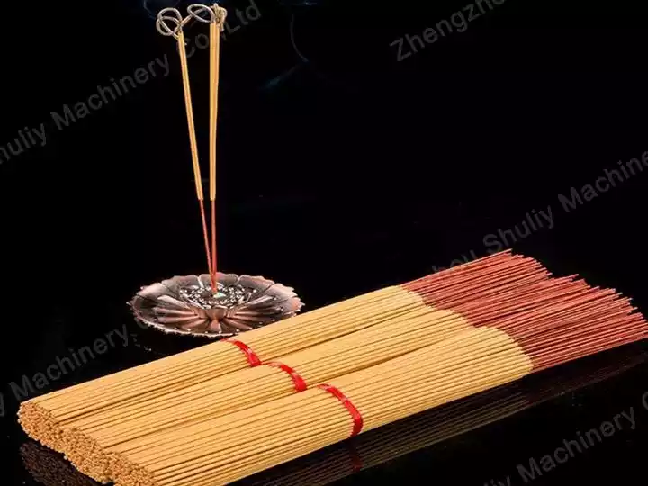 Incense sticks manufacturing
