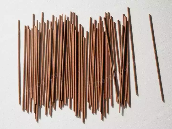 Thread incense stick