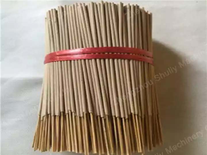 White stick incense making